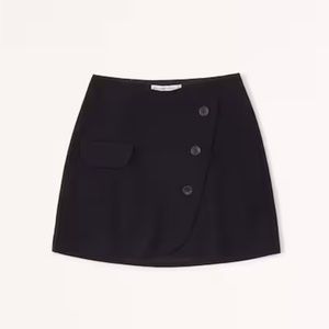 Women’s Abercrombie & Fitch Wrapped Suiting Mini Skirt